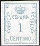 Spain 1920 Crown 1 C Green Edifil 291. España 291 2. Uploaded by susofe